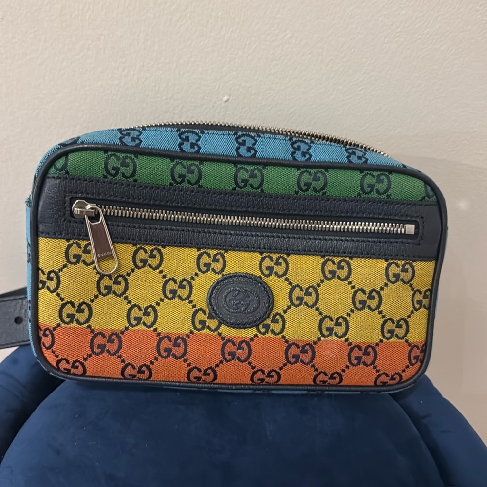 Multicolor canvas Gucci